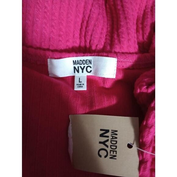 Madden NYC Dress‎ Ladies Large Pink Bodycon - Picture 5 of 6